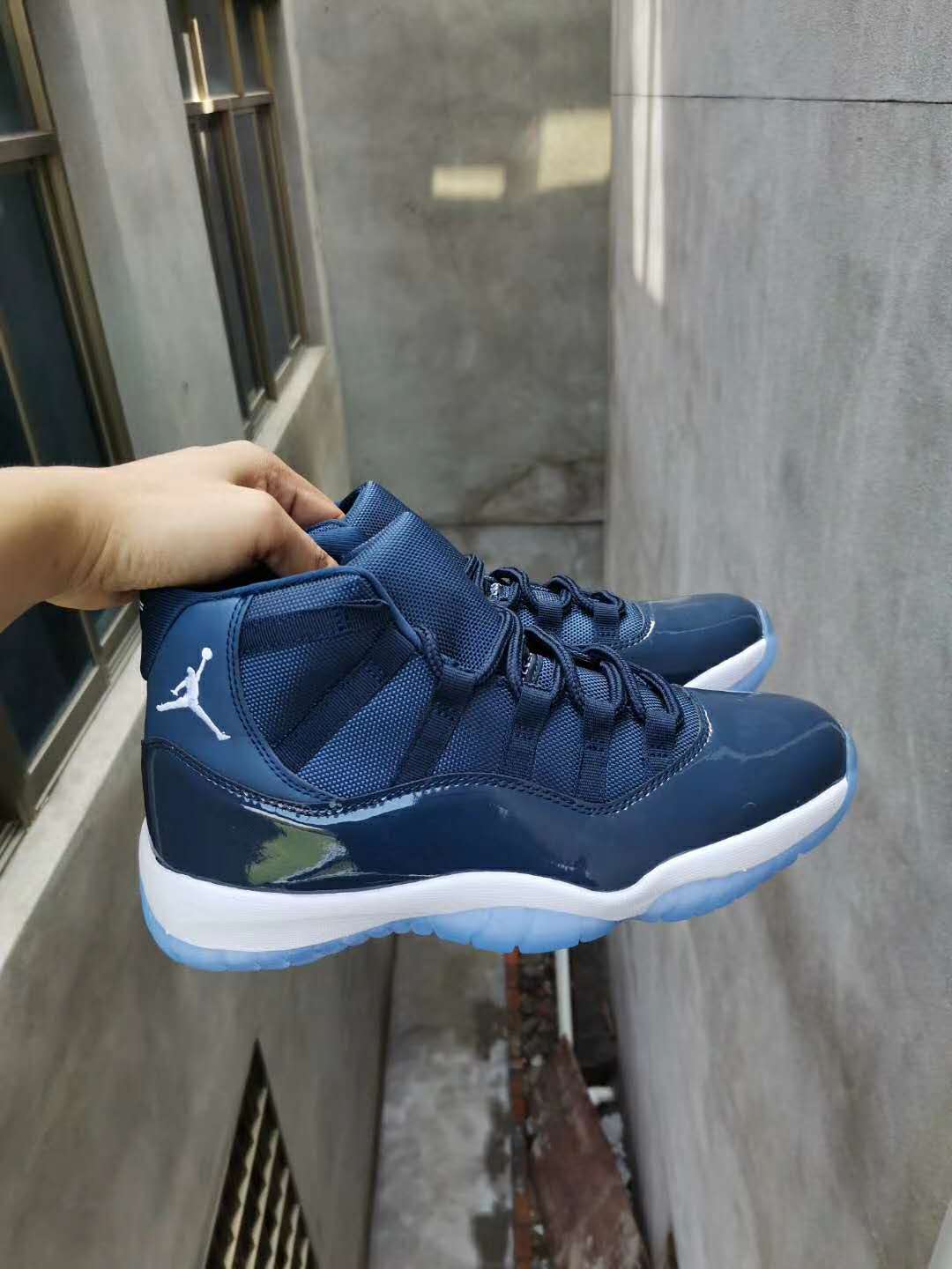 New Air Jordan 11 Retro Navy Blue White